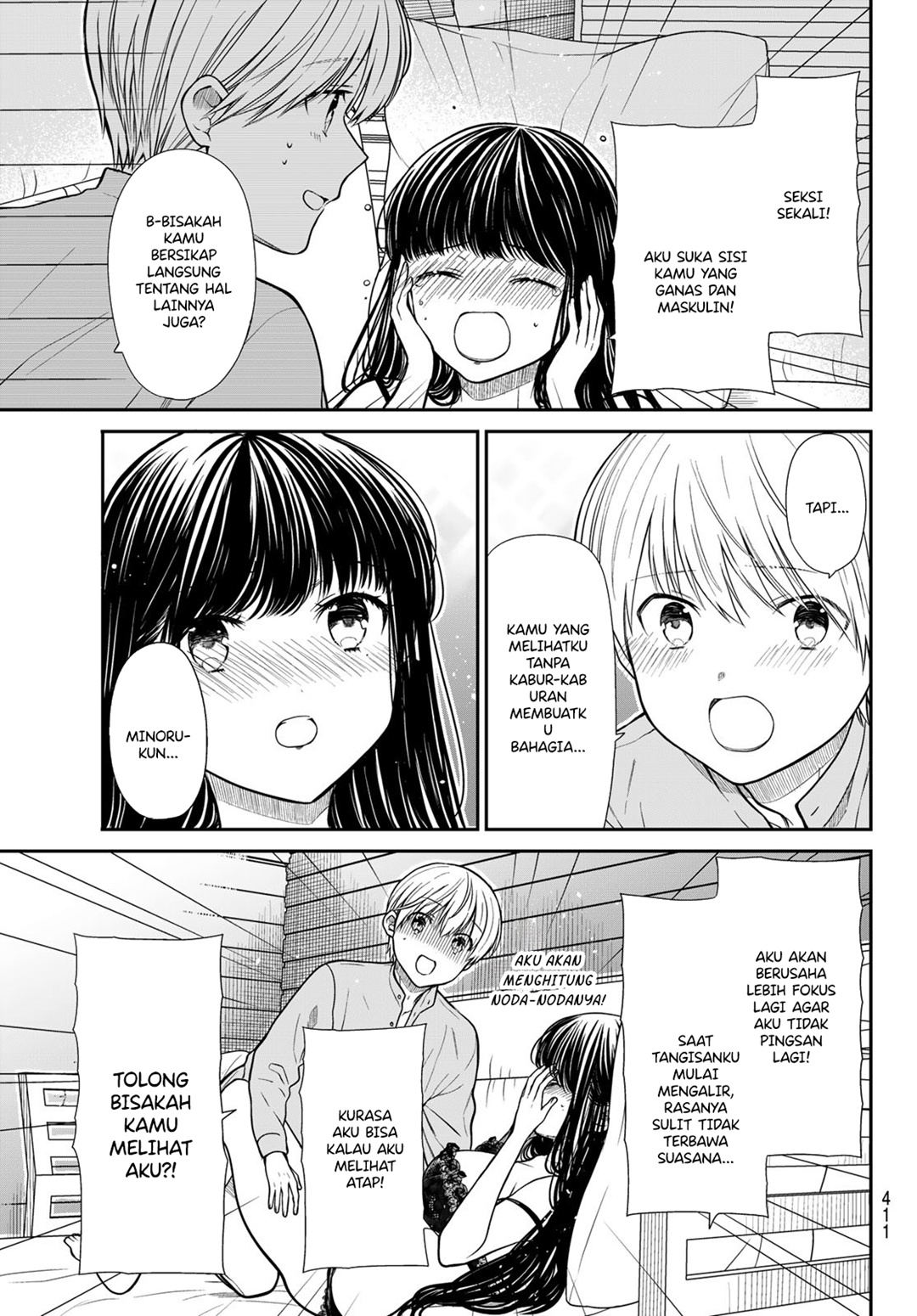 Danshi Koukousei wo Yashinaitai Onee-san no Hanashi Chapter 359 Bahasa Indonesia